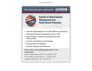 soccershirtkit.com screenshot