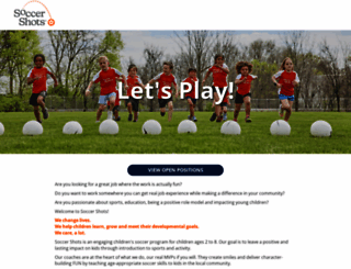 soccershotscareers.careerplug.com screenshot