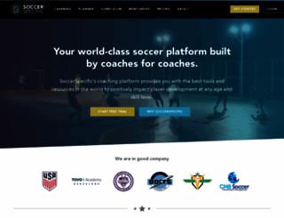 soccerspecific.com screenshot