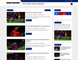 soccerstarsnews.com screenshot