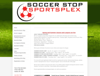 soccerstopsportsplex.com screenshot