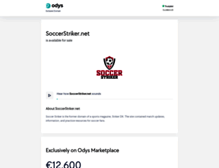 soccerstriker.net screenshot