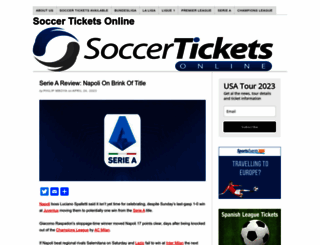 soccerticketsonline.com screenshot