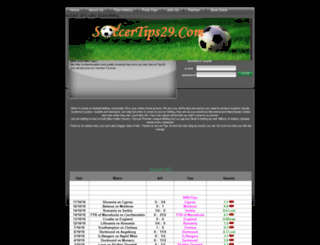 soccertips29.com screenshot