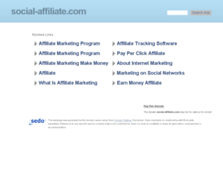 social-affiliate.com screenshot