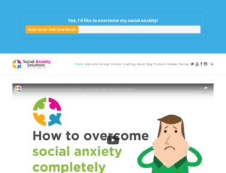 social-anxiety-solutions.com screenshot