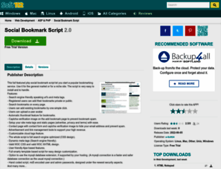 social-bookmark-script.soft112.com screenshot