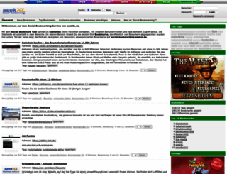 social-bookmarking.seekxl.de screenshot