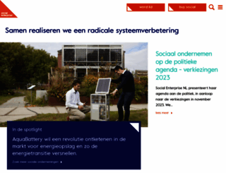 social-enterprise.nl screenshot