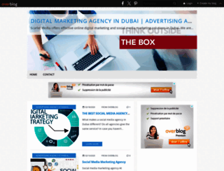 social-media-agency-dubai.over-blog.com screenshot
