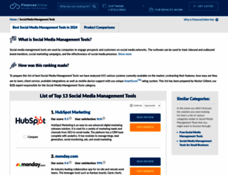 social-media-management.financesonline.com screenshot