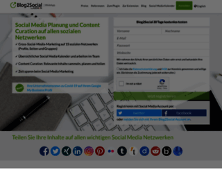 social-media.pr-gateway.de screenshot