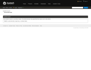 social.joyetech.com screenshot