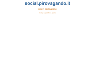 social.pirovagando.it screenshot