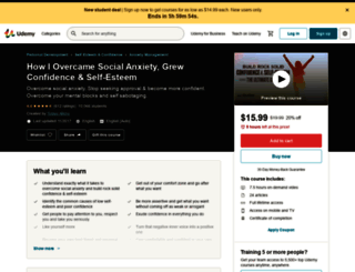 socialanxietyacademy.com screenshot