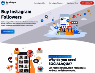socialaqua.com screenshot