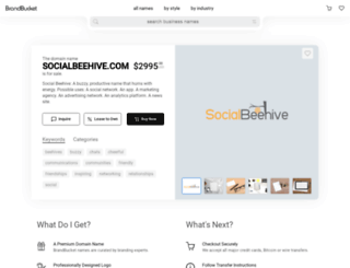 socialbeehive.com screenshot