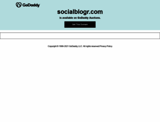 socialblogr.com screenshot
