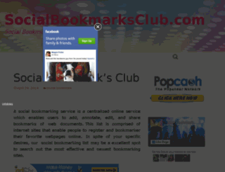 socialbookmarksclub.com screenshot