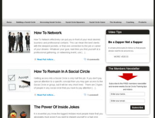 socialcircletraining.com screenshot
