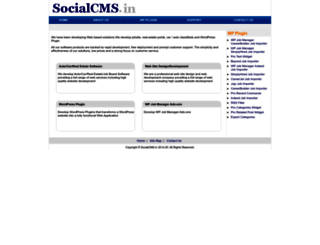 socialcms.in screenshot