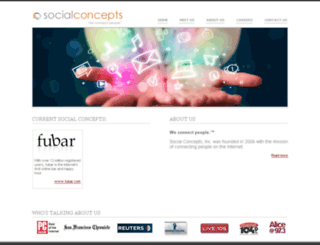 socialconcepts.com screenshot