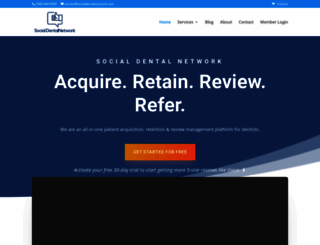 socialdentalnetwork.com screenshot