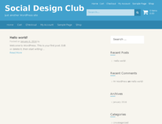 socialdesignclub.com screenshot