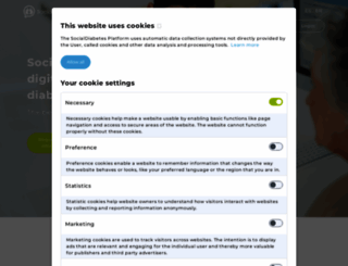 socialdiabetes.com screenshot