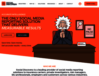 socialdiscoverycorp.com screenshot