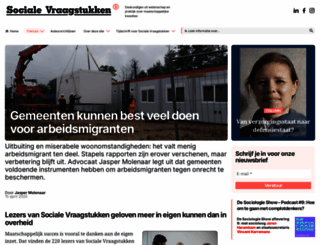 socialevraagstukken.nl screenshot