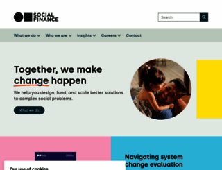 socialfinance.org.uk screenshot
