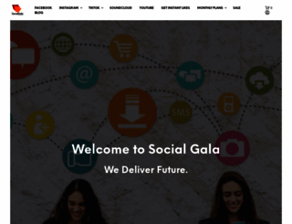 socialgala.net screenshot