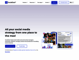 socialgest.net screenshot