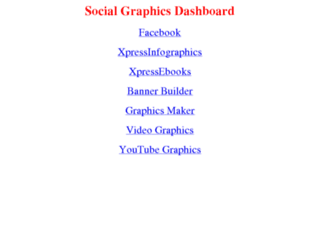 socialgraphicsdashboard.com screenshot