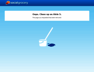 socialgrocery.com screenshot