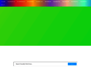 socialifyworld.com screenshot