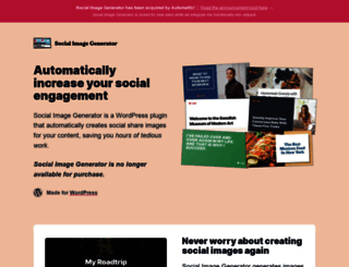 socialimagegenerator.com screenshot