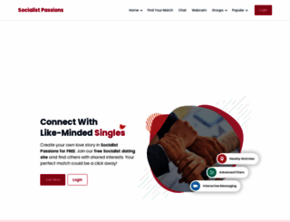 socialistpassions.com screenshot