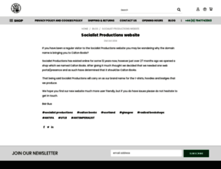 socialistproductions.org screenshot