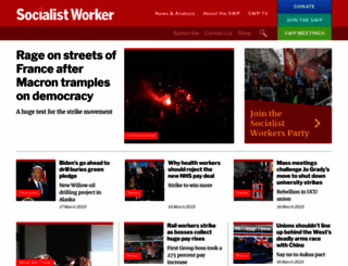socialistreview.org.uk screenshot