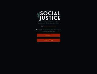 socialjustice.org screenshot
