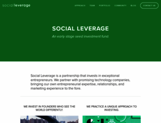 socialleveragellc.com screenshot