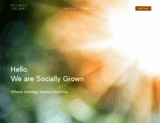 sociallygrown.co.uk screenshot