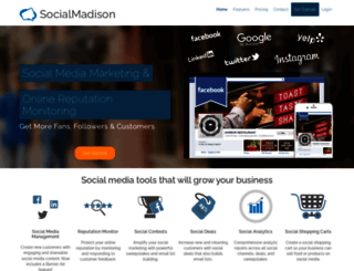 socialmadison.com screenshot