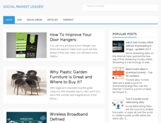 socialmarketleader.com screenshot