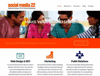 socialmedia22.com screenshot