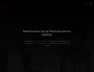 socialmediaacademie.nl screenshot