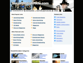 socialmediaarticle.com screenshot