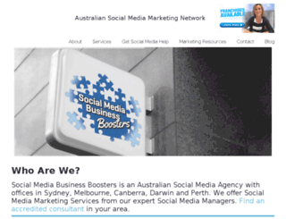socialmediabusinessboosters.com screenshot